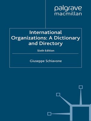 cover image of International Organizations